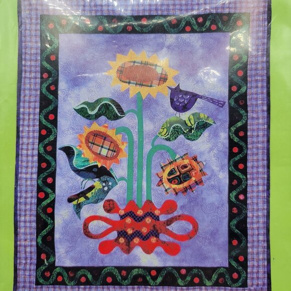 Off Your Rocker Mexicali Sunflower Quilt Pattern by Sue Olfers - Picture 2 of 3